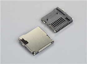 內(nèi)焊自彈式卡座連接器